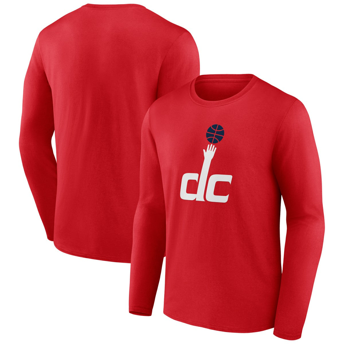 Washington Wizards Alternate Logo Long Sleeve T-Shirt On Sale