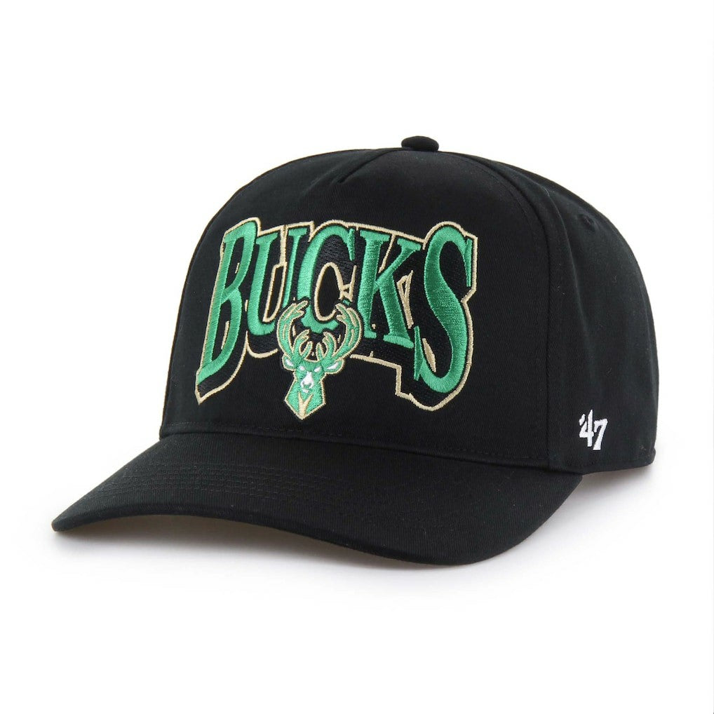 Milwaukee Bucks '47 Every Time Past Champs Hitch Adjustable Hat Discount