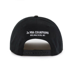 Milwaukee Bucks '47 Every Time Past Champs Hitch Adjustable Hat Discount