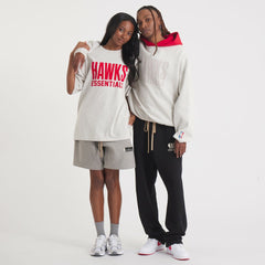 Atlanta Hawks Fear of God Unisex NBA x ESSENTIALS Pullover Hoodie On Sale