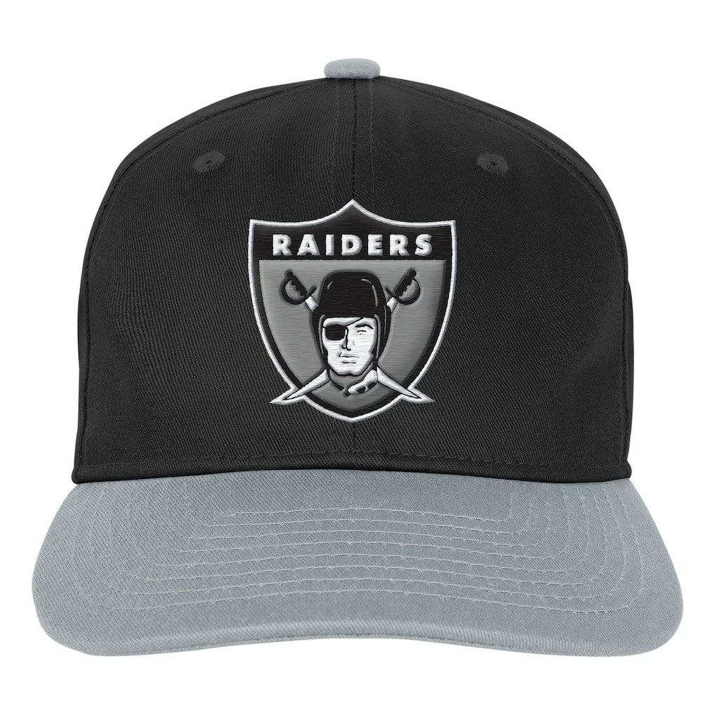 Las Vegas Raiders  Outerstuff Youth True Retro Adjustable Hat