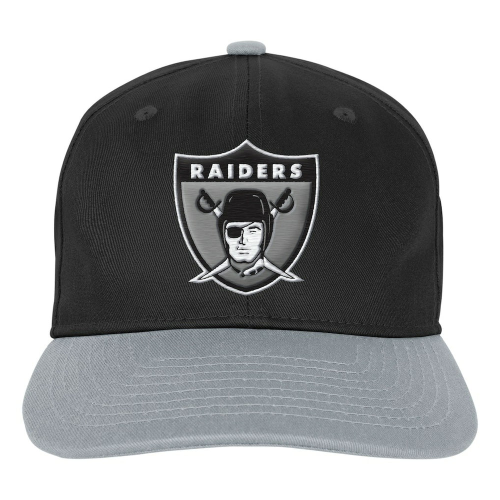 Las Vegas Raiders  Outerstuff Youth True Retro Adjustable Hat