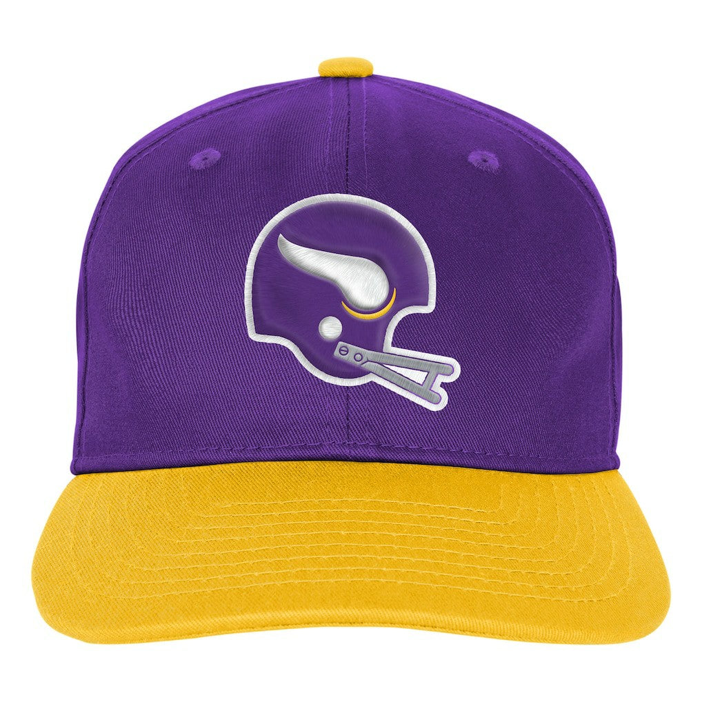 Minnesota Vikings  Outerstuff Youth True Retro Adjustable Hat