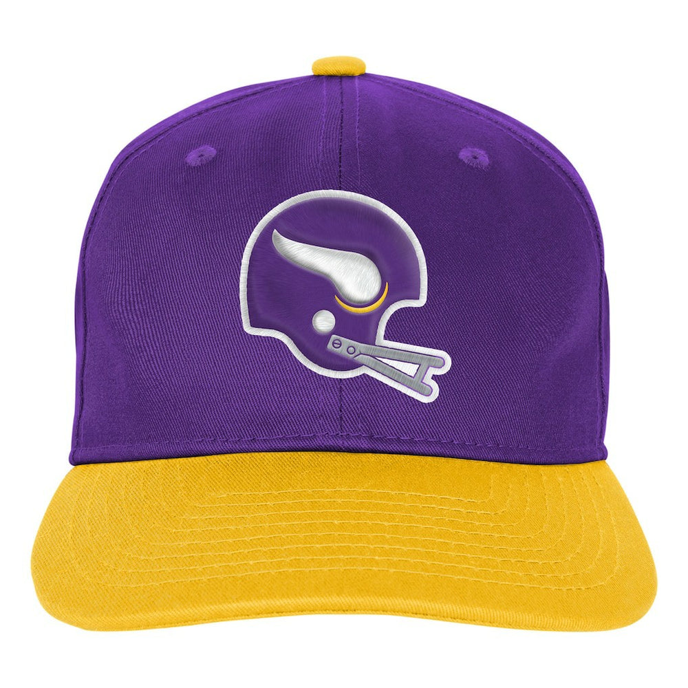 Minnesota Vikings  Outerstuff Youth True Retro Adjustable Hat