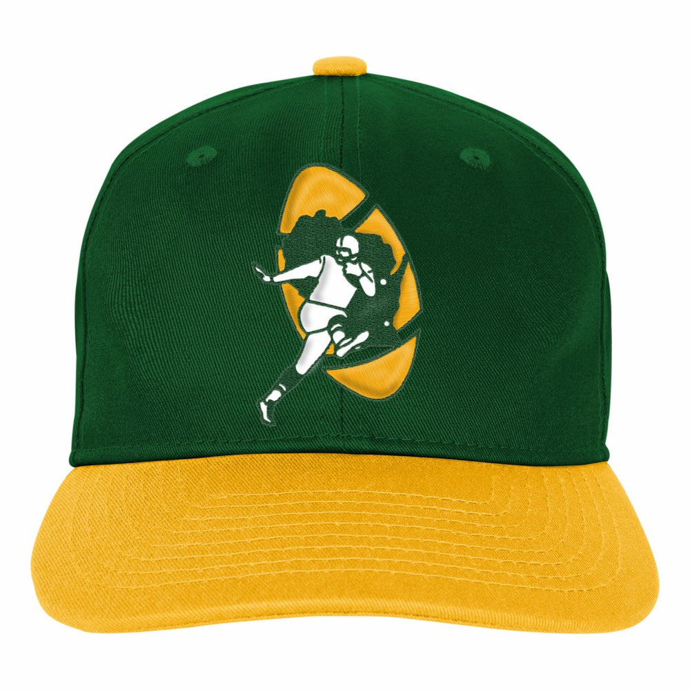 Green Bay Packers  Outerstuff Youth True Retro Adjustable Hat