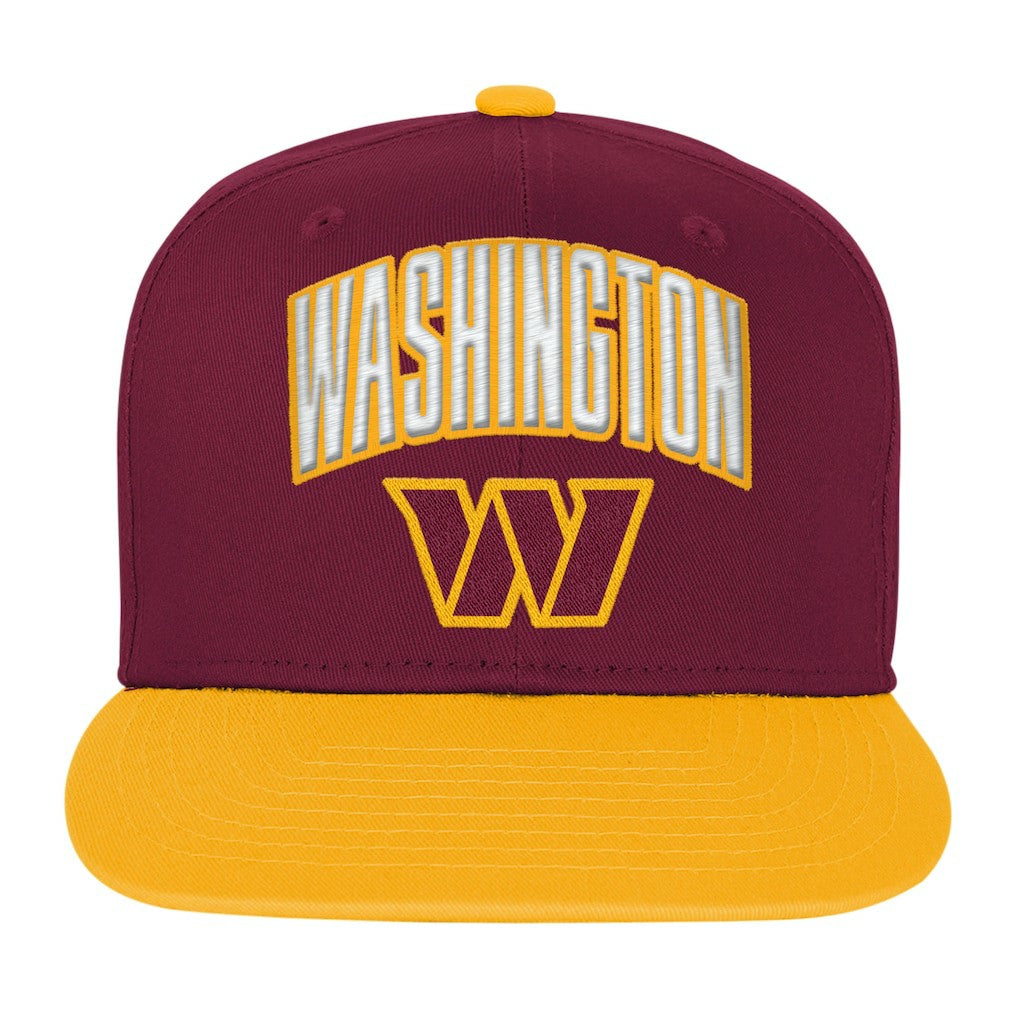 Washington Commanders  Outerstuff Youth Essentials Snapback Hat