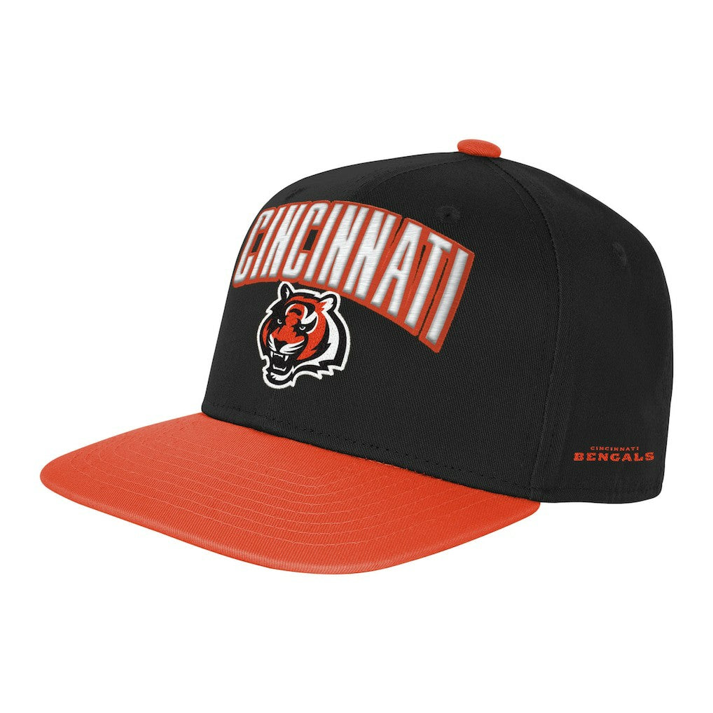 Cincinnati Bengals  Outerstuff Youth Essentials Snapback Hat
