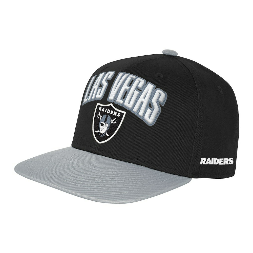 Las Vegas Raiders  Outerstuff Youth Essentials Snapback Hat