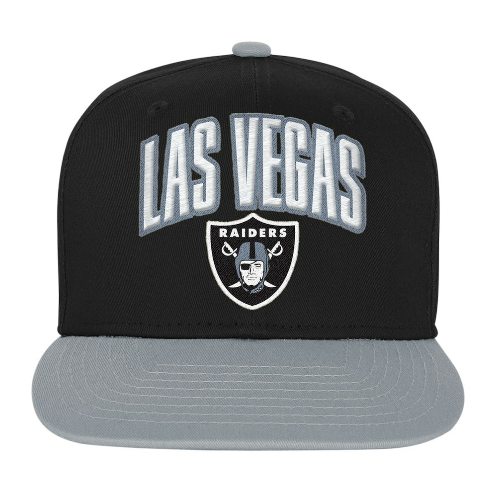 Las Vegas Raiders  Outerstuff Youth Essentials Snapback Hat