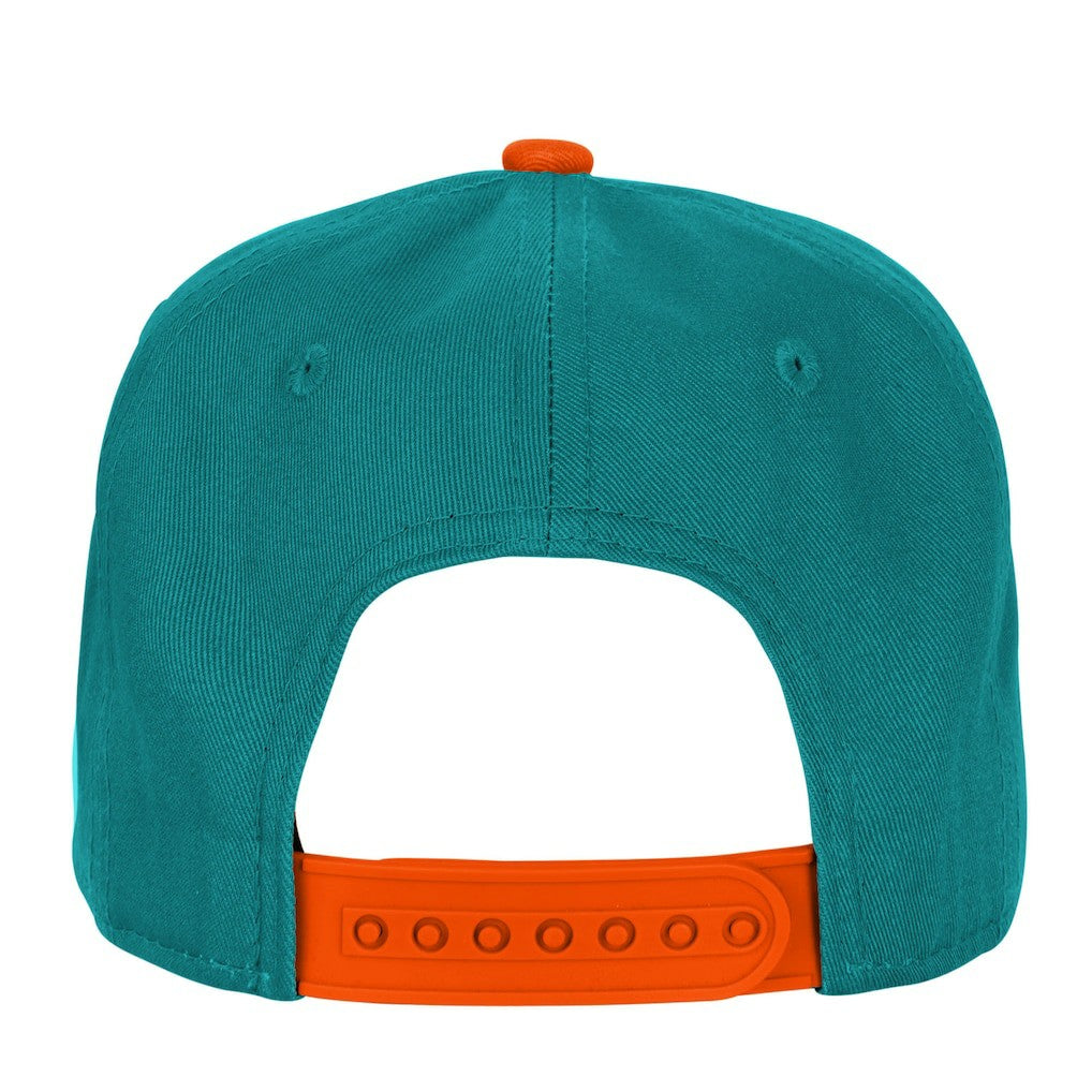 Miami Dolphins  Outerstuff Youth Essentials Snapback Hat
