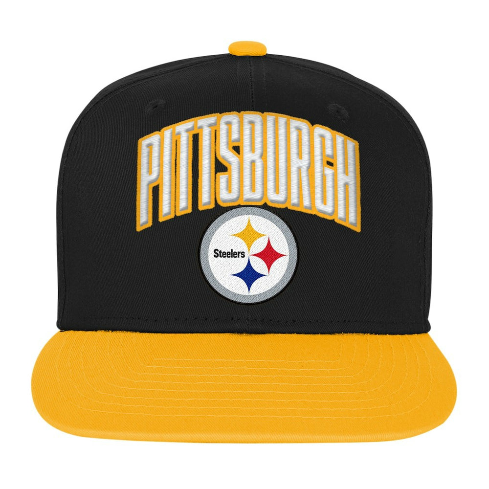 Pittsburgh Steelers  Outerstuff Youth Essentials Snapback Hat