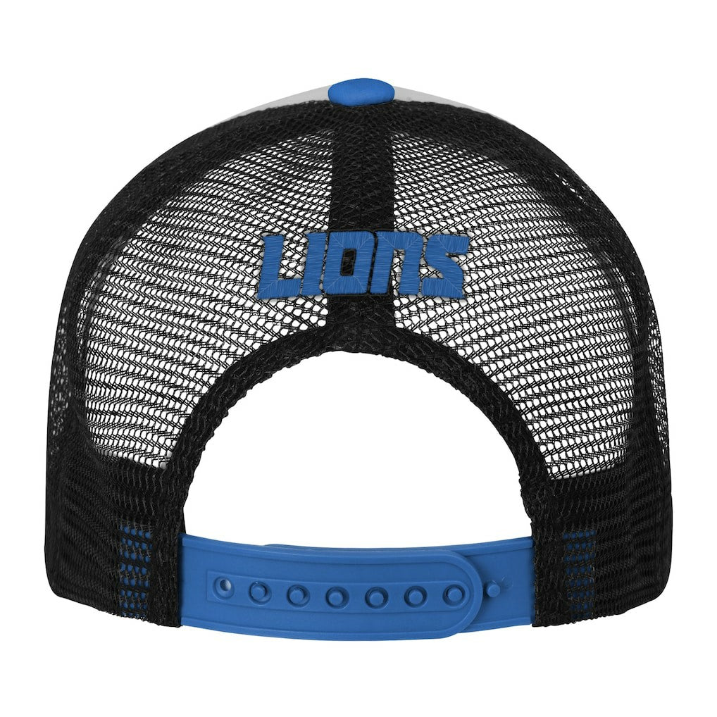 Detroit Lions  Youth Essentials Trucker Adjustable Hat