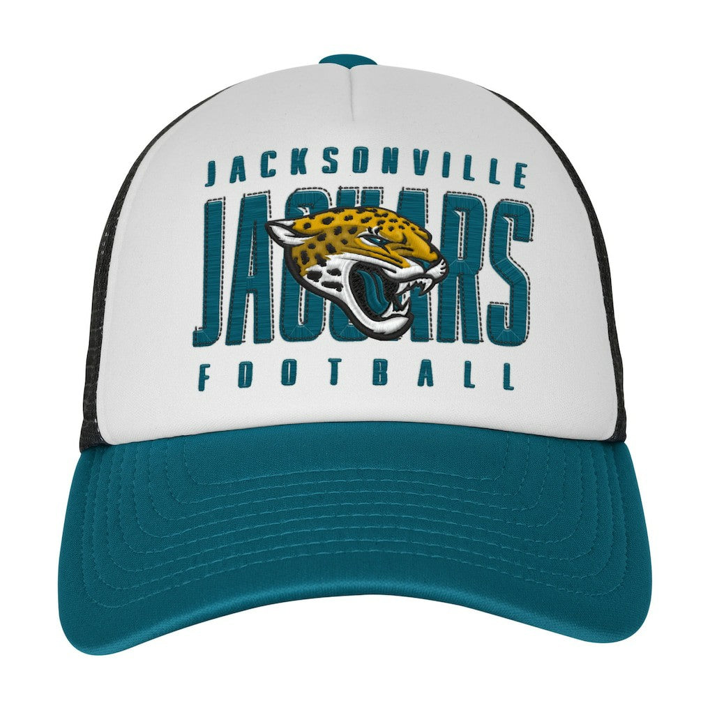 Jacksonville Jaguars  Youth Essentials Trucker Adjustable Hat