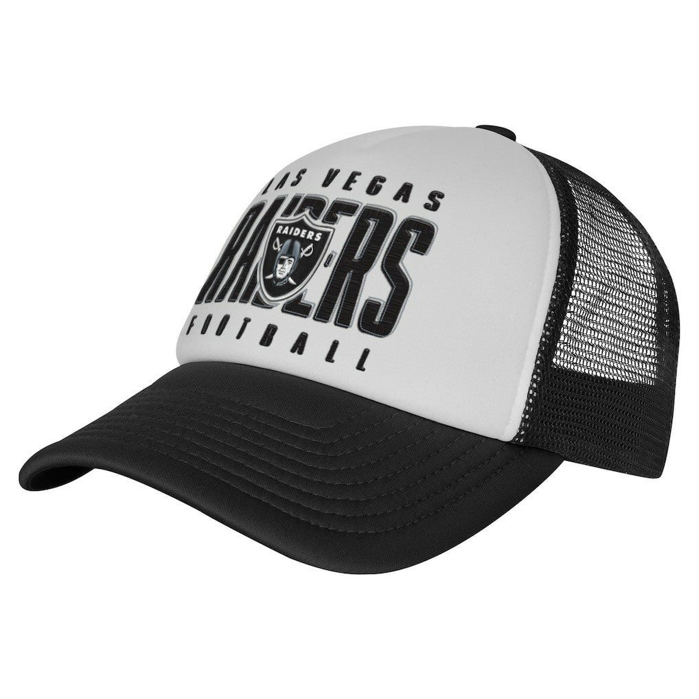 Las Vegas Raiders  Youth Essentials Trucker Adjustable Hat