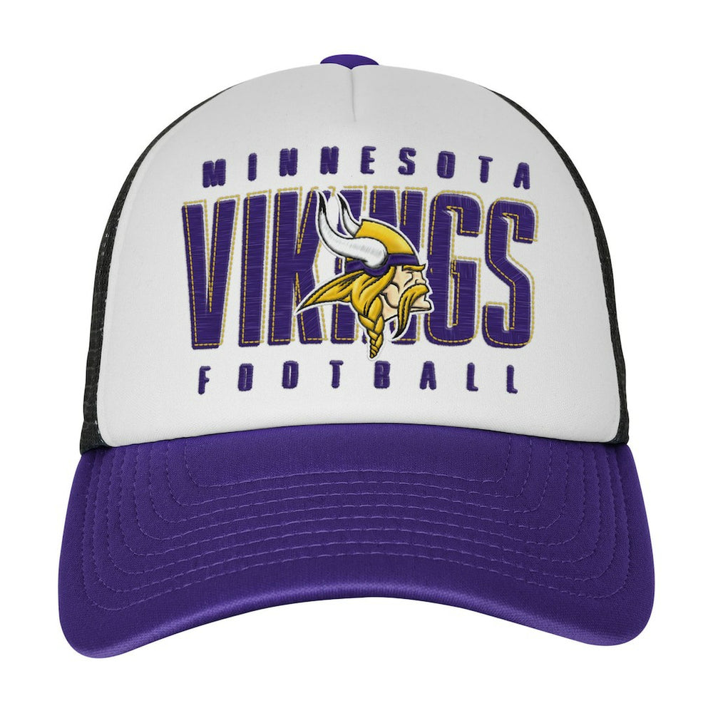 Minnesota Vikings  Youth Essentials Trucker Adjustable Hat