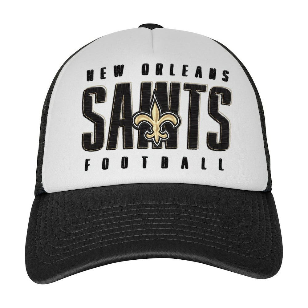 New Orleans Saints  Youth Essentials Trucker Adjustable Hat