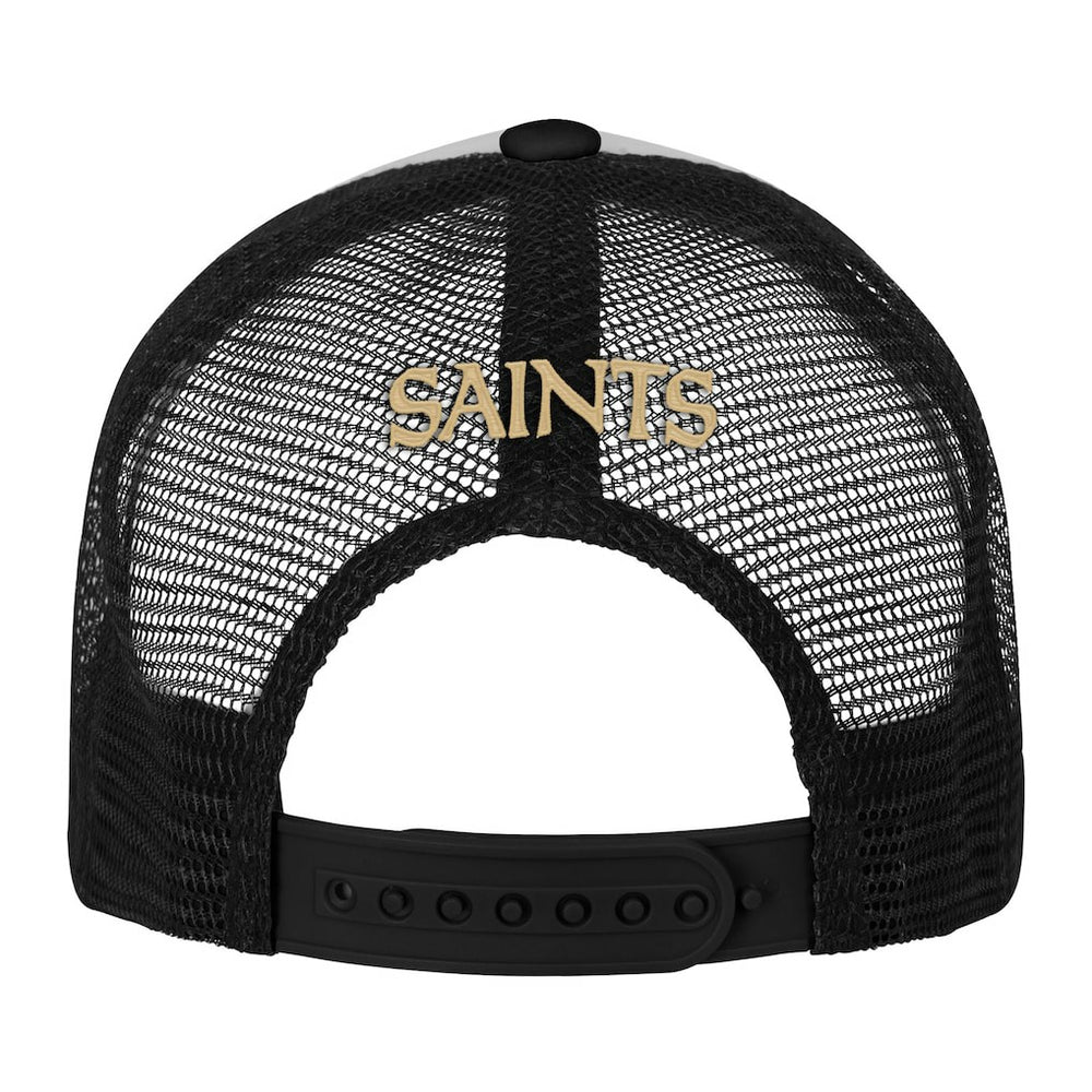 New Orleans Saints  Youth Essentials Trucker Adjustable Hat