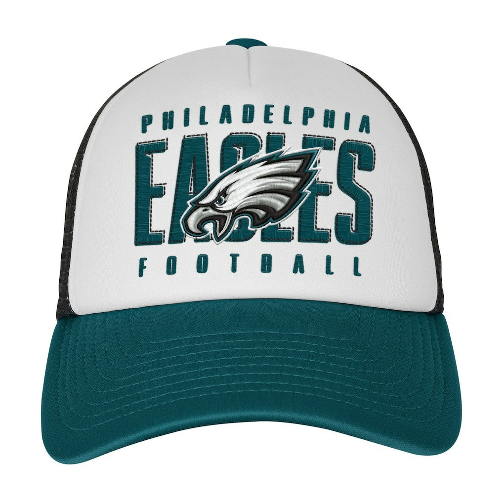 Philadelphia Eagles  Youth Essentials Trucker Adjustable Hat