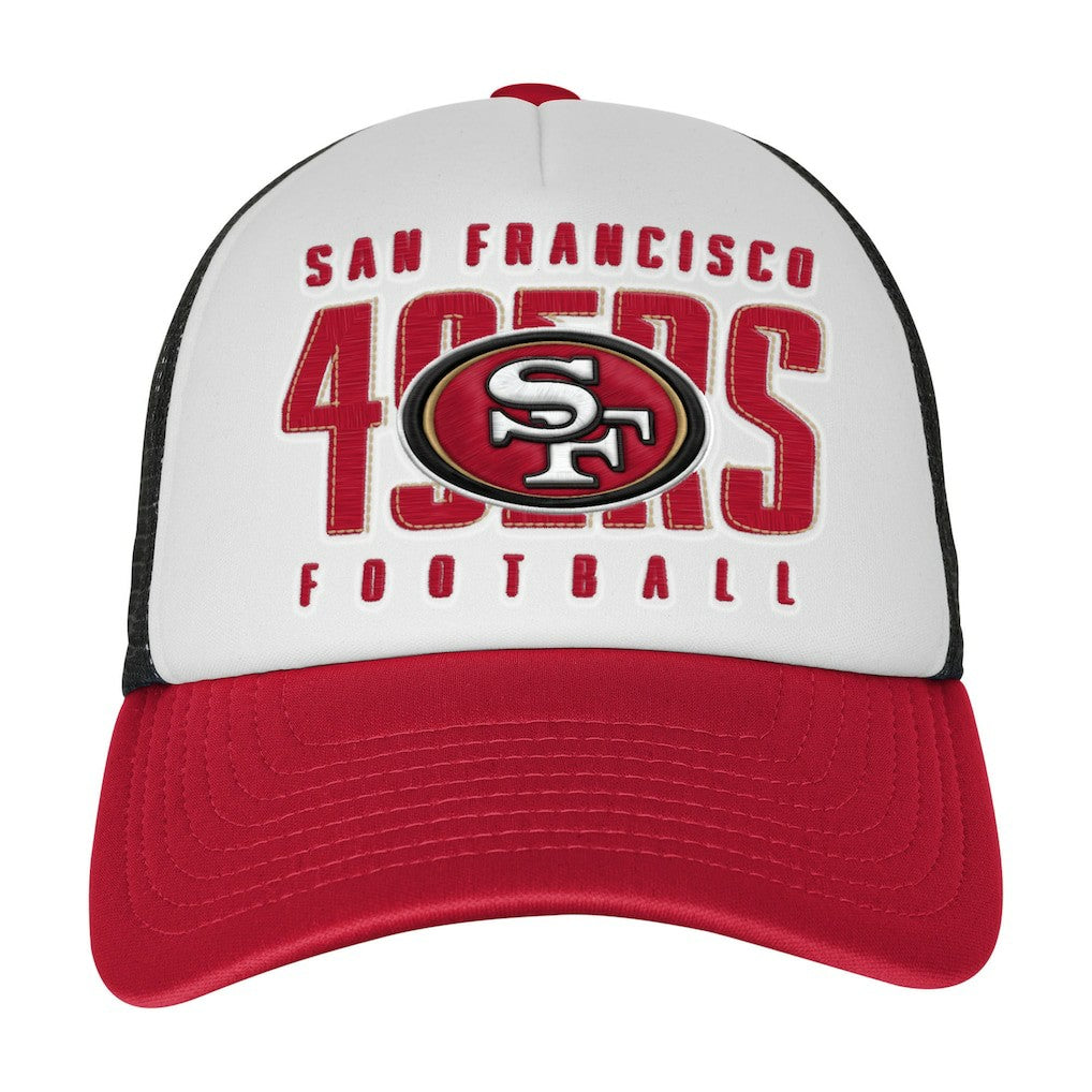 San Francisco 49ers  Youth Essentials Trucker Adjustable Hat