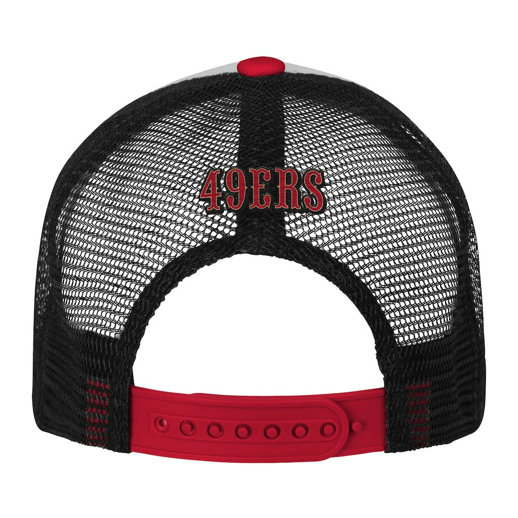 San Francisco 49ers  Youth Essentials Trucker Adjustable Hat