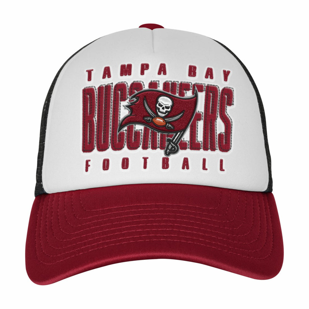 Tampa Bay Buccaneers  Youth Essentials Trucker Adjustable Hat