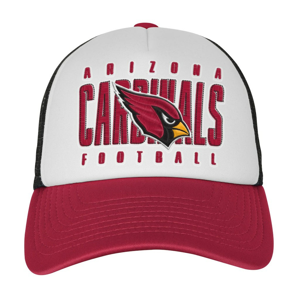 Arizona Cardinals  Youth Essentials Trucker Adjustable Hat