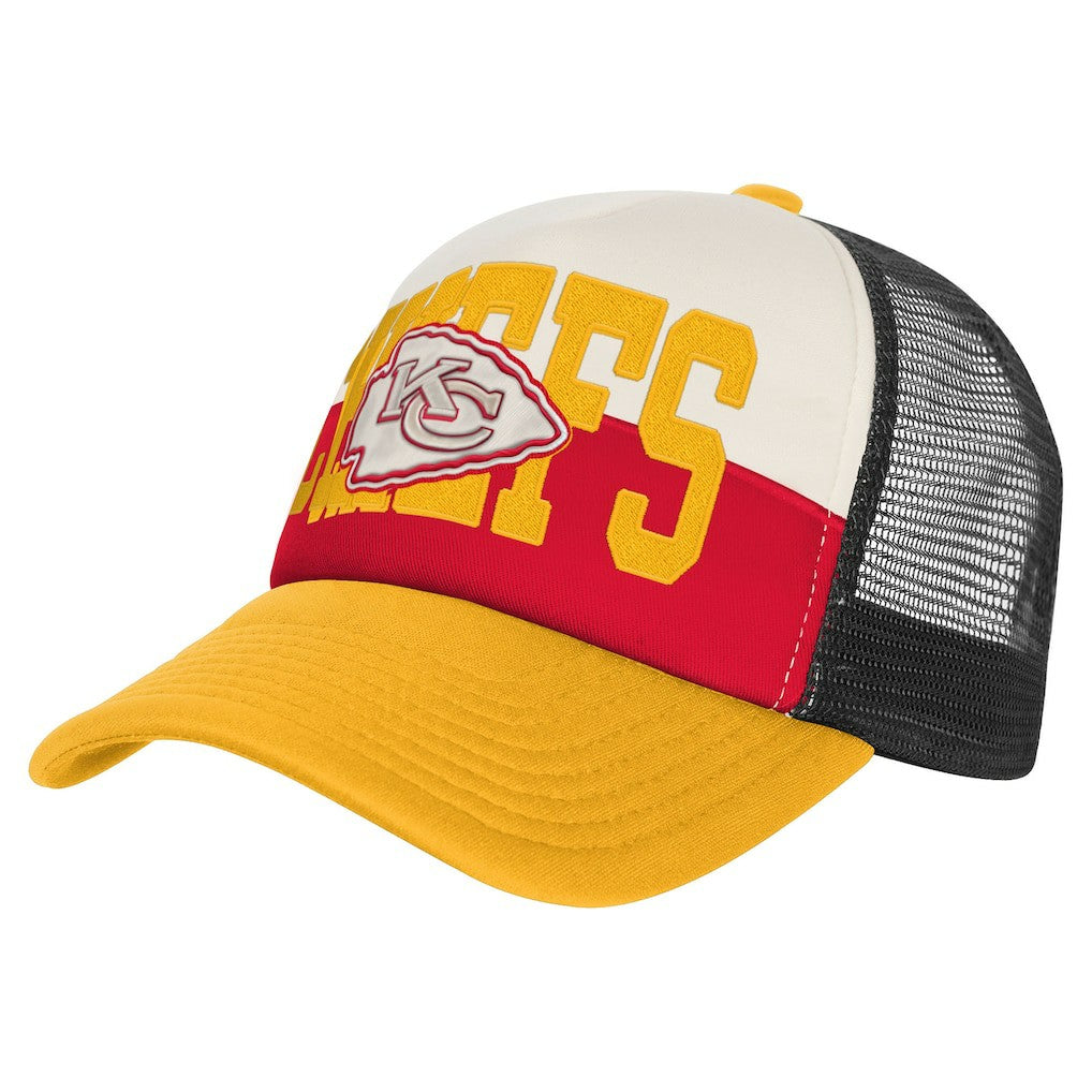 Kansas City Chiefs  Youth Modern Fan Trucker Adjustable Hat