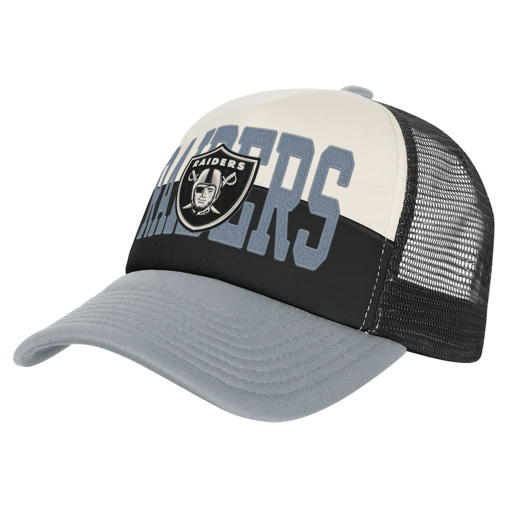 Las Vegas Raiders  Youth Modern Fan Trucker Adjustable Hat