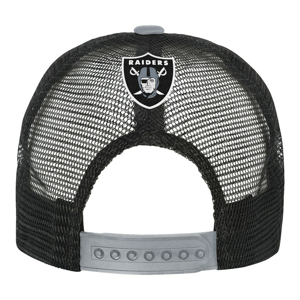 Las Vegas Raiders  Youth Modern Fan Trucker Adjustable Hat