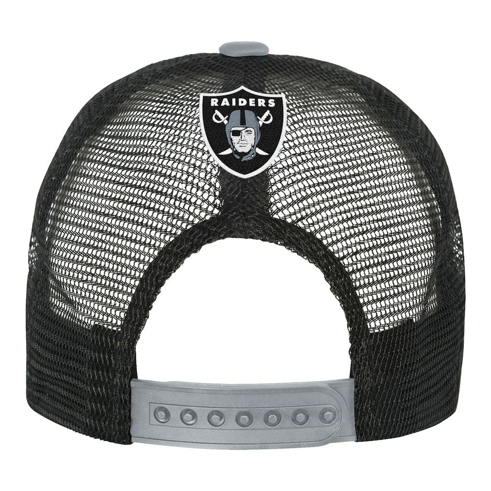 Las Vegas Raiders  Youth Modern Fan Trucker Adjustable Hat