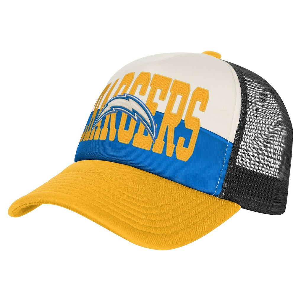 Los Angeles Chargers  Youth Modern Fan Trucker Adjustable Hat