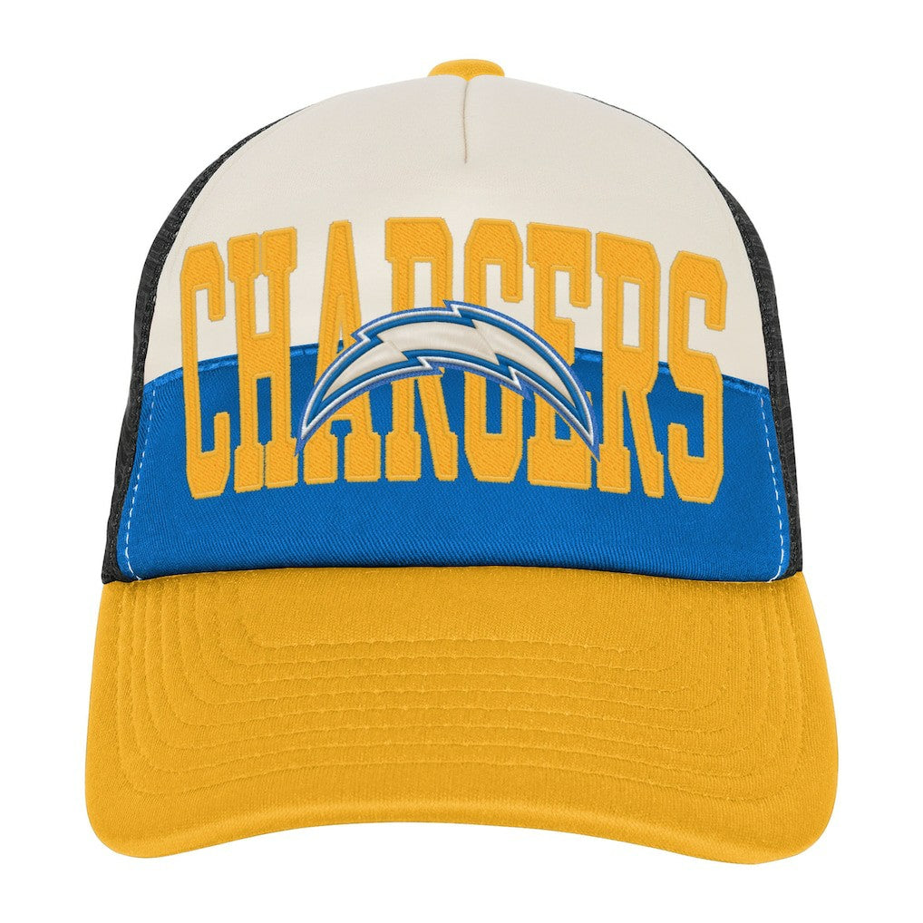 Los Angeles Chargers  Youth Modern Fan Trucker Adjustable Hat