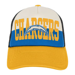 Los Angeles Chargers  Youth Modern Fan Trucker Adjustable Hat