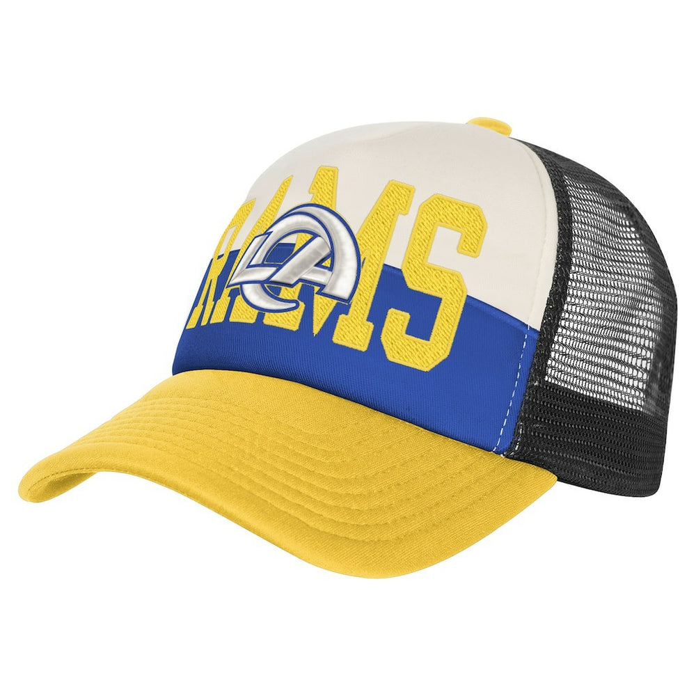 Los Angeles Rams  Youth Modern Fan Trucker Adjustable Hat