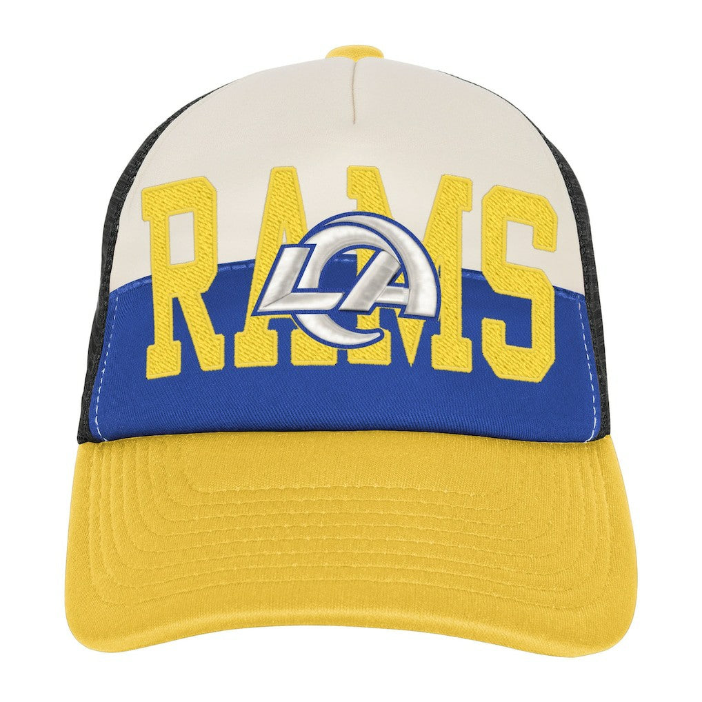 Los Angeles Rams  Youth Modern Fan Trucker Adjustable Hat