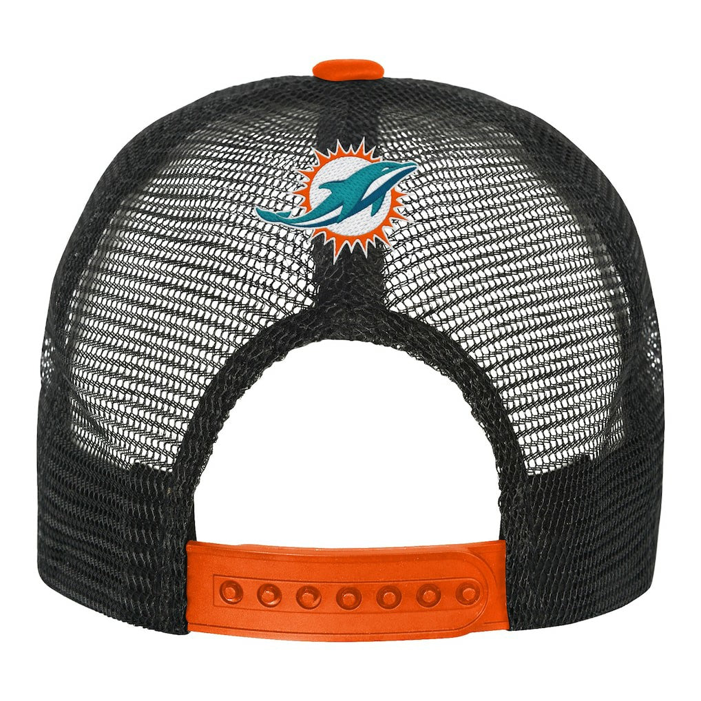 Miami Dolphins  Youth Modern Fan Trucker Adjustable Hat