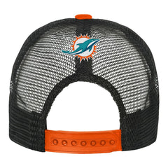 Miami Dolphins  Youth Modern Fan Trucker Adjustable Hat