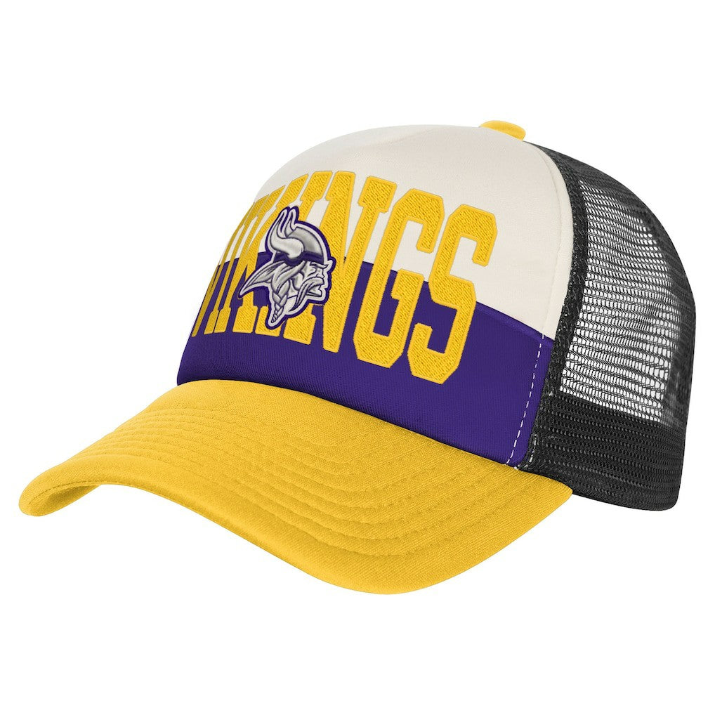 Minnesota Vikings  Youth Modern Fan Trucker Adjustable Hat