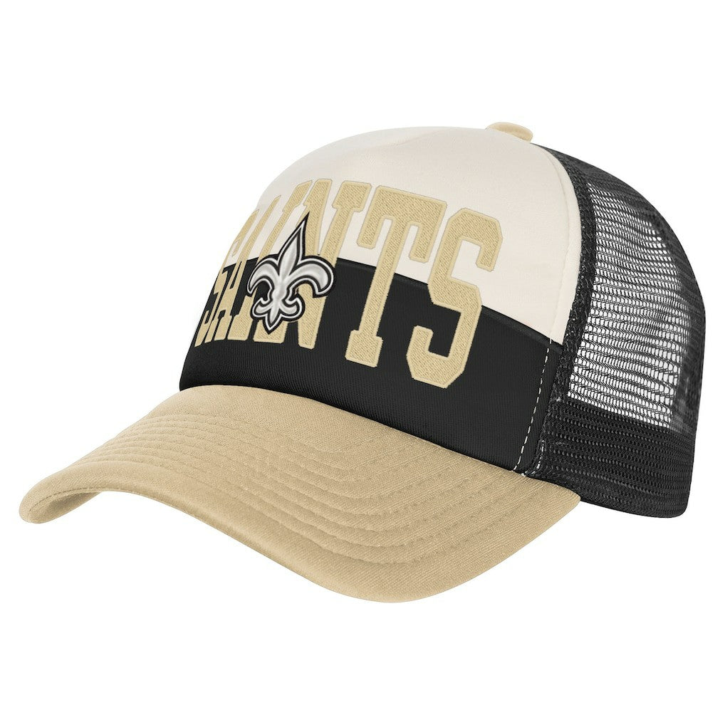 New Orleans Saints  Youth Modern Fan Trucker Adjustable Hat