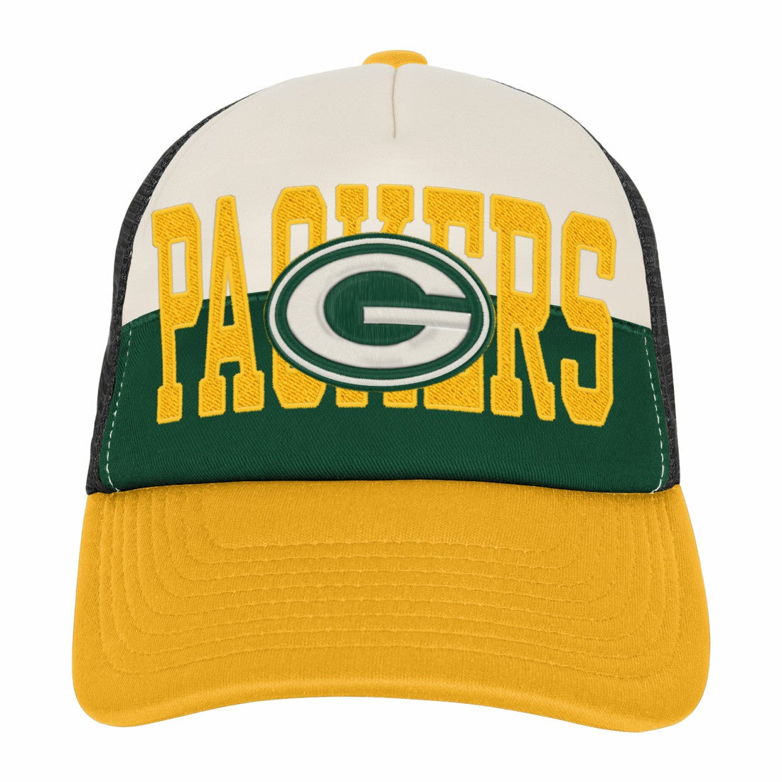 Green Bay Packers  Youth Modern Fan Trucker Adjustable Hat