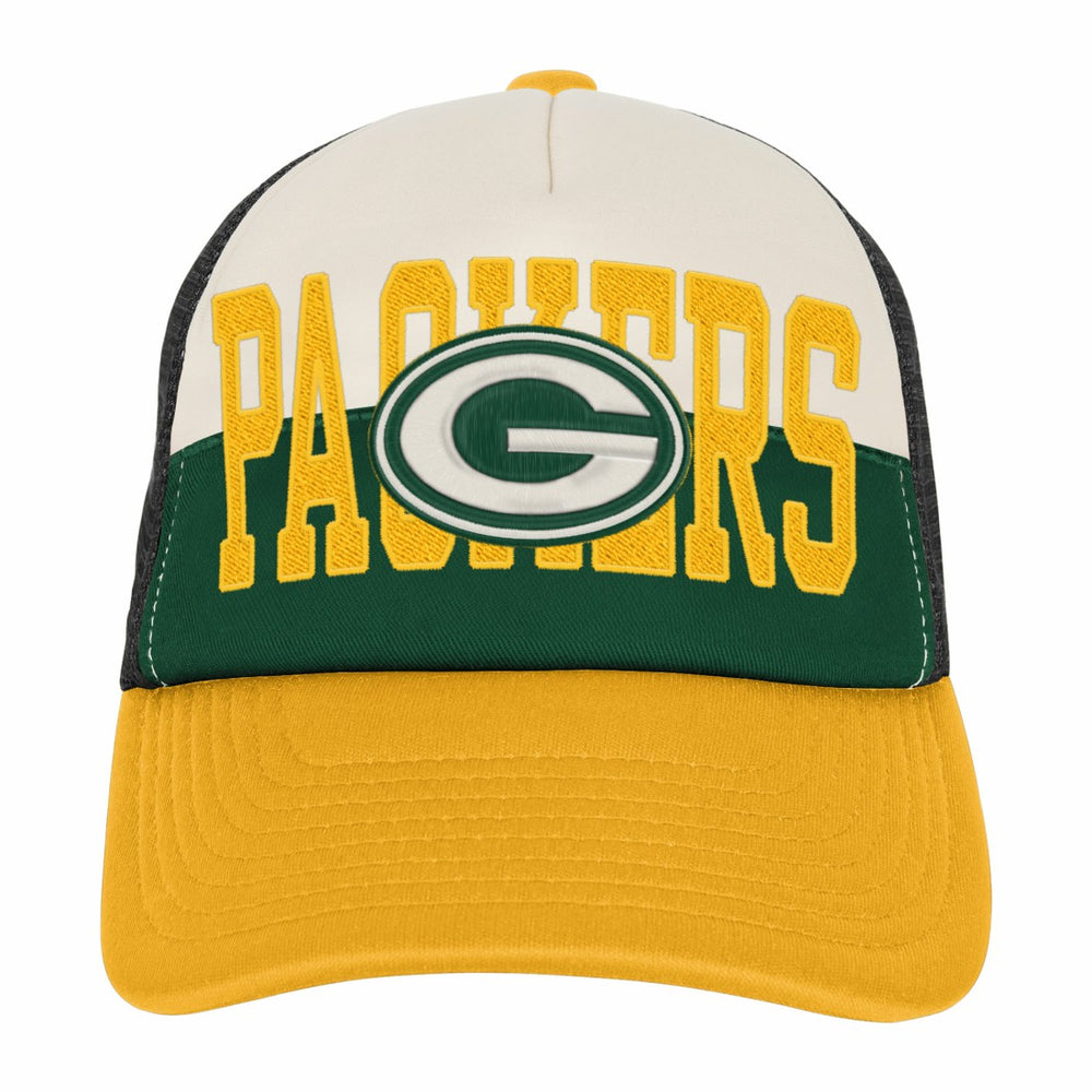 Green Bay Packers  Youth Modern Fan Trucker Adjustable Hat