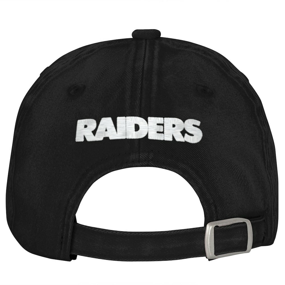 Las Vegas Raiders  Outerstuff Girls Youth Gridiron Adjustable Hat