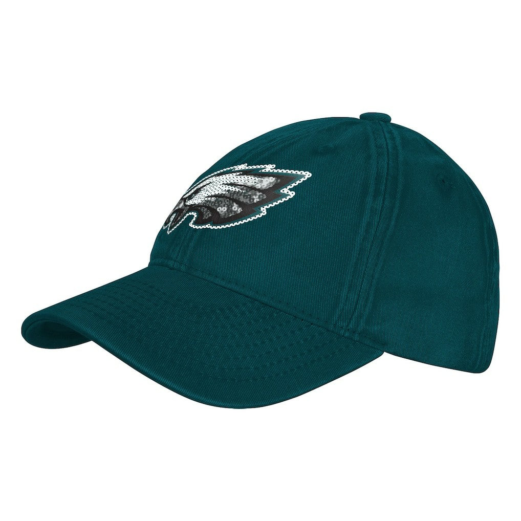 Philadelphia Eagles  Outerstuff Girls Youth Gridiron Adjustable Hat