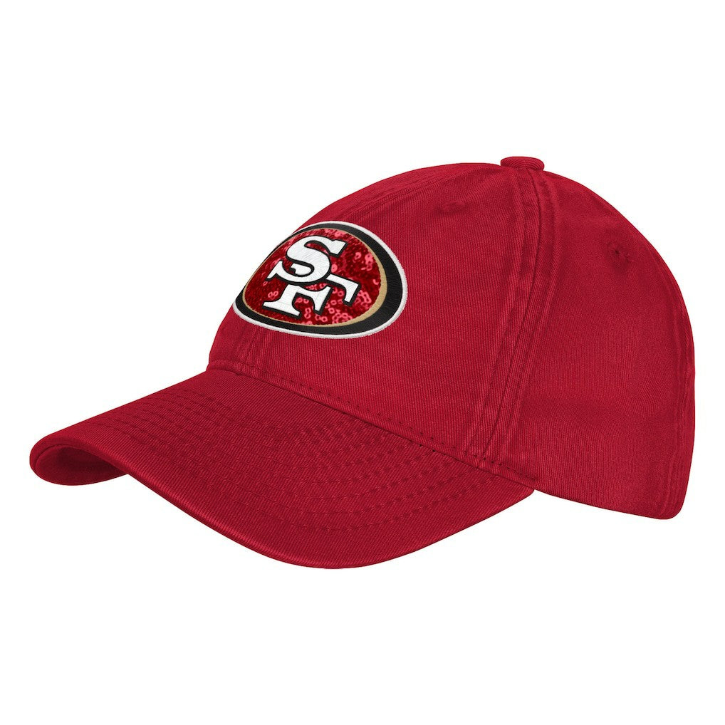 San Francisco 49ers  Outerstuff Girls Youth Gridiron Adjustable Hat