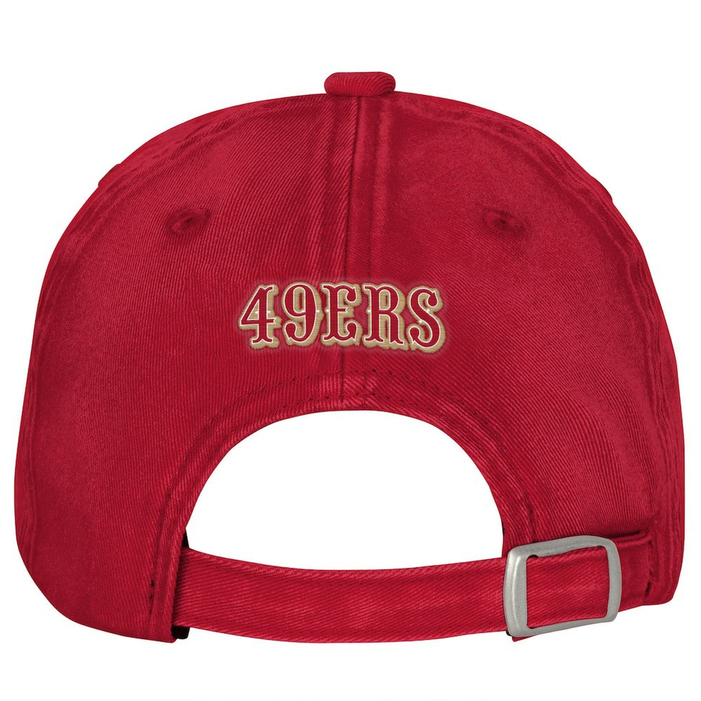 San Francisco 49ers  Outerstuff Girls Youth Gridiron Adjustable Hat