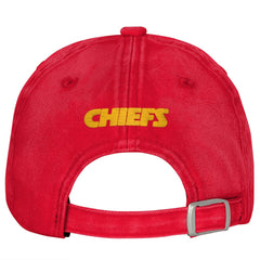 Kansas City Chiefs  Outerstuff Girls Youth Gridiron Adjustable Hat