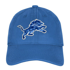 Detroit Lions  Outerstuff Girls Youth Gridiron Adjustable Hat