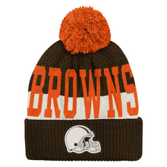 Cleveland Browns  Outerstuff Youth Modern Fan Cuffed Knit Hat with Pom