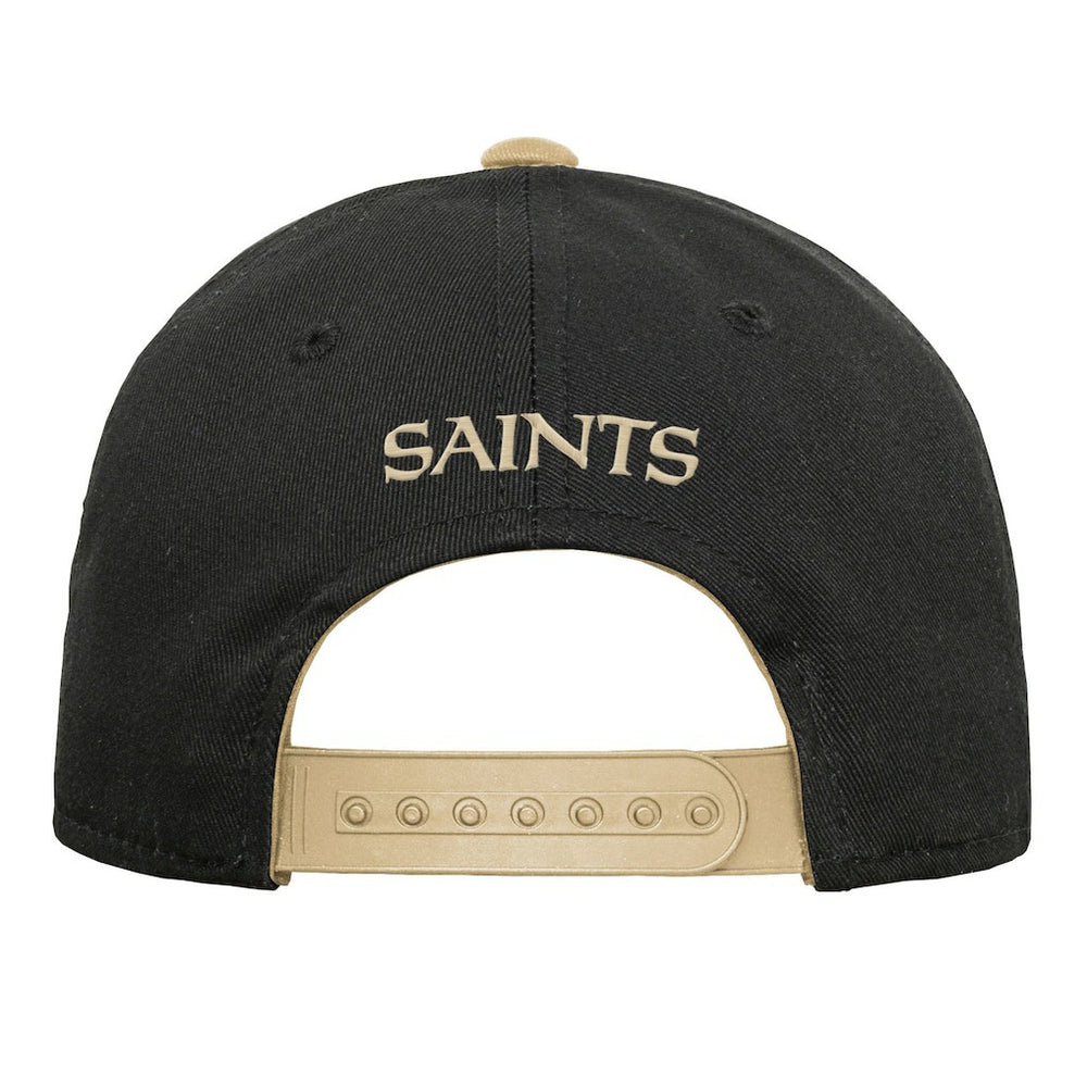 New Orleans Saints  Outerstuff Youth Team Pre-Curved Adjustable Hat