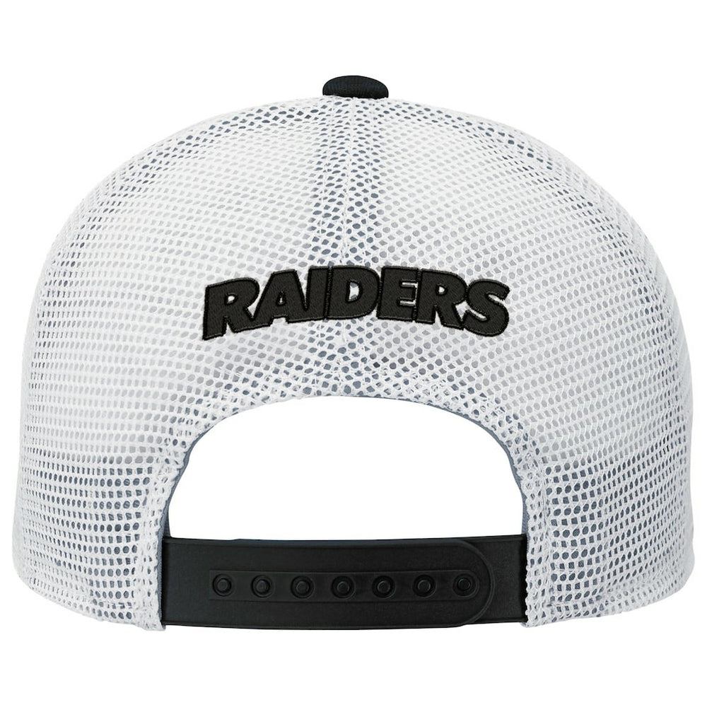 Las Vegas Raiders  Outerstuff Youth Core Lockup Trucker Adjustable Hat